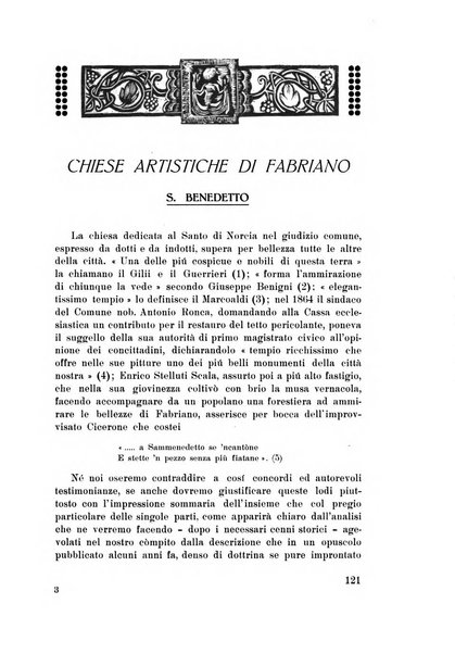 Rassegna marchigiana per le arti figurative, le bellezze naturali, la musica