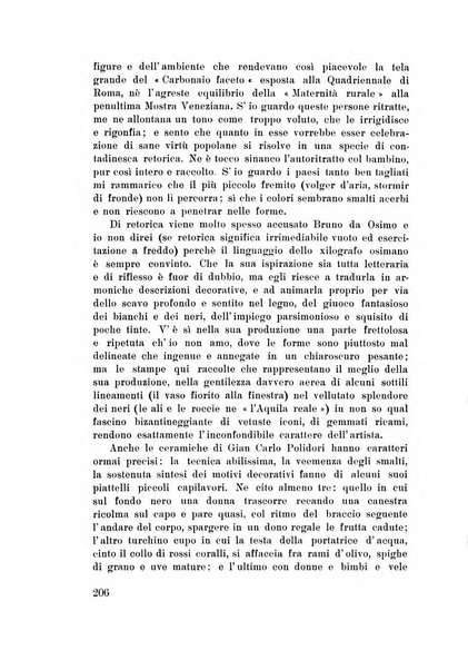 Rassegna marchigiana per le arti figurative, le bellezze naturali, la musica