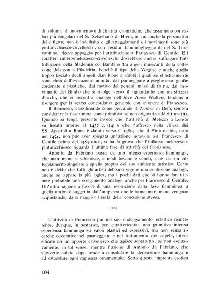 Rassegna marchigiana per le arti figurative, le bellezze naturali, la musica