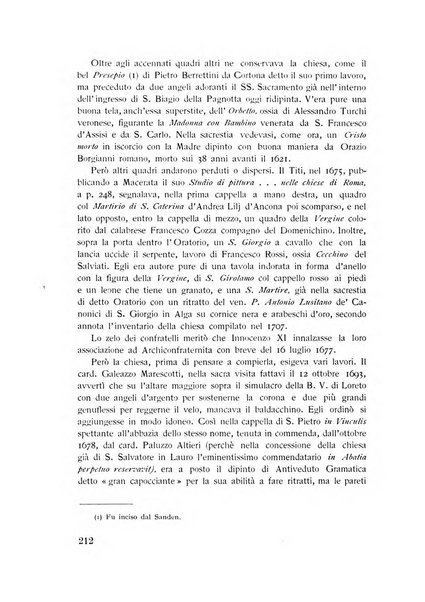 Rassegna marchigiana per le arti figurative, le bellezze naturali, la musica