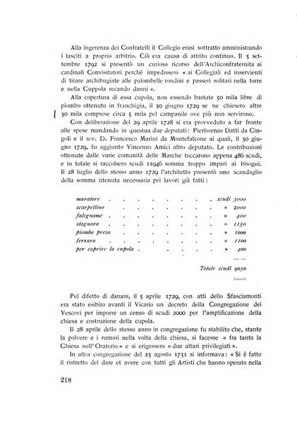 Rassegna marchigiana per le arti figurative, le bellezze naturali, la musica