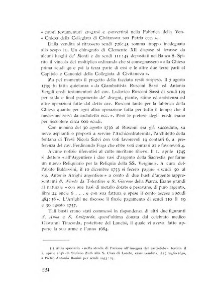 Rassegna marchigiana per le arti figurative, le bellezze naturali, la musica