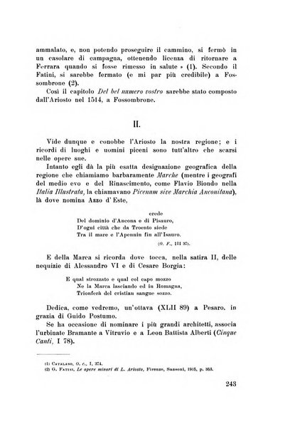 Rassegna marchigiana per le arti figurative, le bellezze naturali, la musica