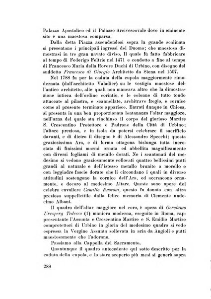 Rassegna marchigiana per le arti figurative, le bellezze naturali, la musica