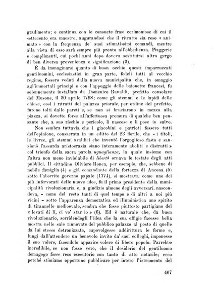 Rassegna marchigiana per le arti figurative, le bellezze naturali, la musica