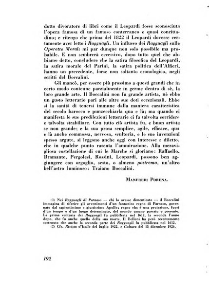 Rassegna marchigiana per le arti figurative, le bellezze naturali, la musica