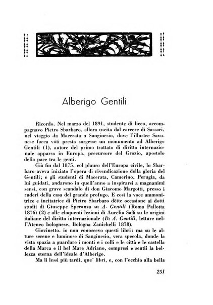 Rassegna marchigiana per le arti figurative, le bellezze naturali, la musica