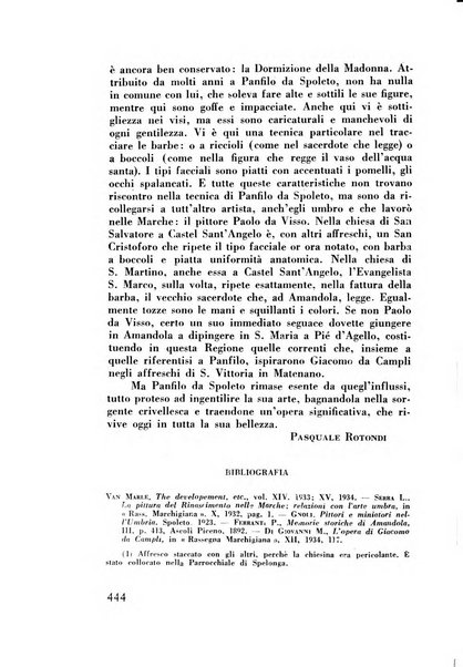 Rassegna marchigiana per le arti figurative, le bellezze naturali, la musica