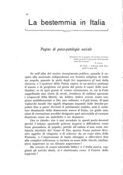 Rivista di apologia cristiana periodico mensile