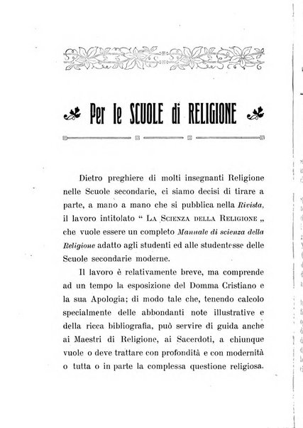 Rivista di apologia cristiana periodico mensile