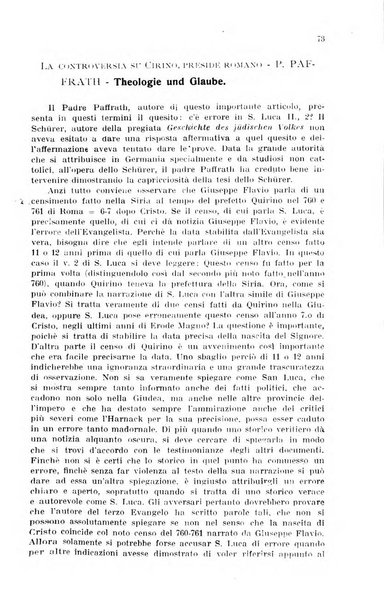 Rivista di apologia cristiana periodico mensile