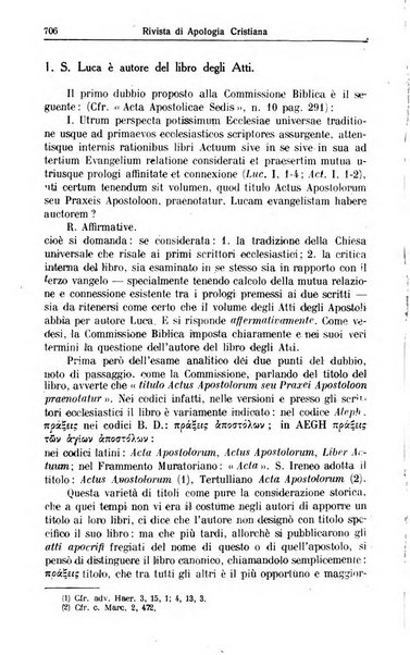 Rivista di apologia cristiana periodico mensile