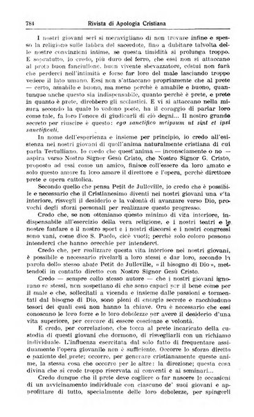 Rivista di apologia cristiana periodico mensile