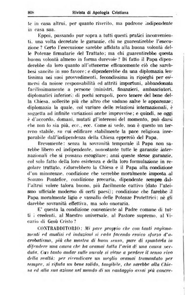 Rivista di apologia cristiana periodico mensile