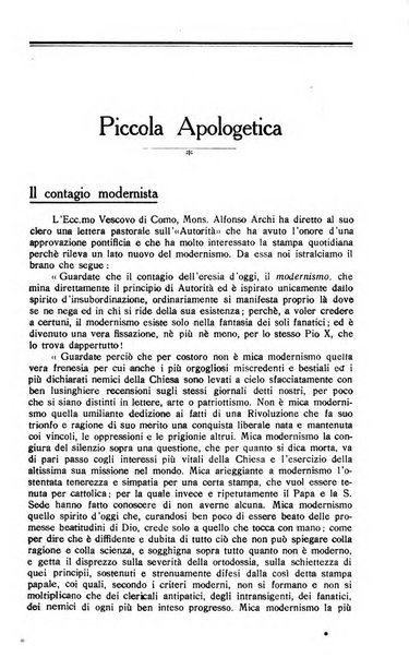 Rivista di apologia cristiana periodico mensile