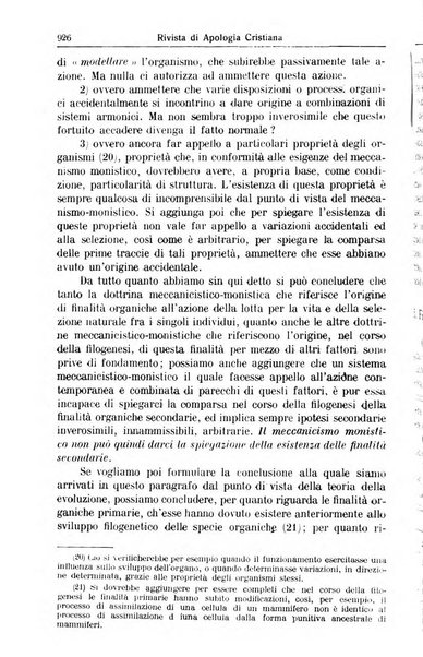 Rivista di apologia cristiana periodico mensile