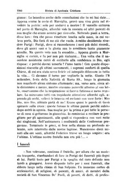 Rivista di apologia cristiana periodico mensile