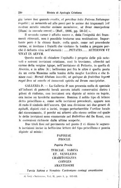 Rivista di apologia cristiana periodico mensile