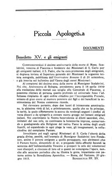 Rivista di apologia cristiana periodico mensile