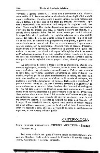 Rivista di apologia cristiana periodico mensile