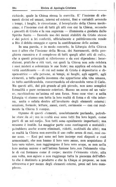 Rivista di apologia cristiana periodico mensile