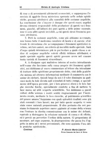 Rivista di apologia cristiana periodico mensile