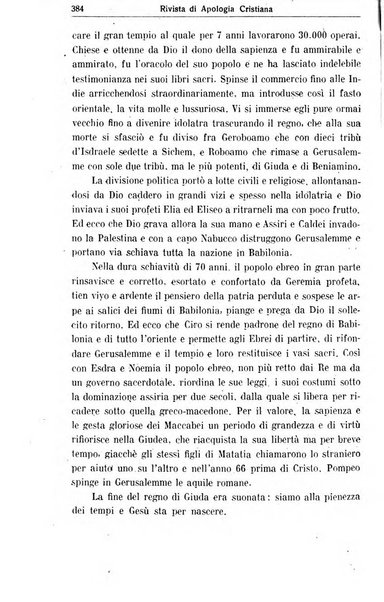 Rivista di apologia cristiana periodico mensile