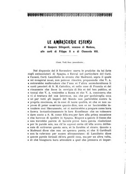 Rivista di scienze storiche pubblicazione mensile sotto gli auspici della società cattolica per gli studi scientifici