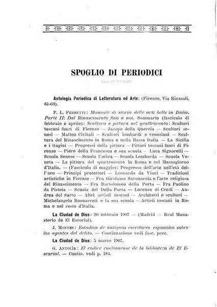 Rivista di scienze storiche pubblicazione mensile sotto gli auspici della società cattolica per gli studi scientifici