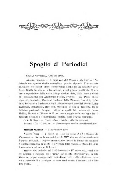 Rivista di scienze storiche pubblicazione mensile sotto gli auspici della società cattolica per gli studi scientifici