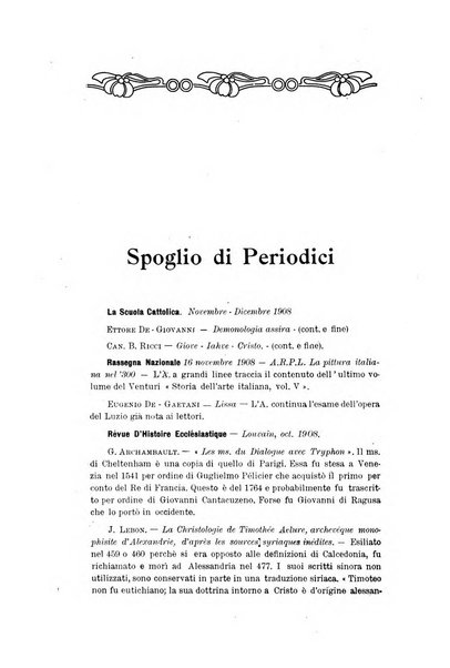 Rivista di scienze storiche pubblicazione mensile sotto gli auspici della società cattolica per gli studi scientifici