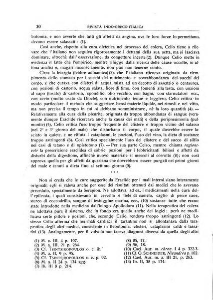 Rivista indo-greco-italica di filologia, lingua, antichità periodico trimestrale