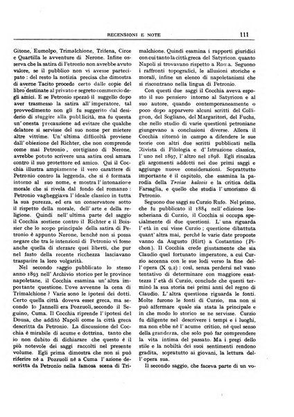 Rivista indo-greco-italica di filologia, lingua, antichità periodico trimestrale