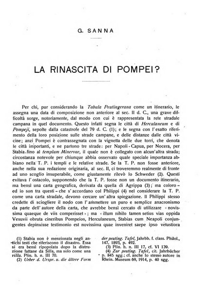 Rivista indo-greco-italica di filologia, lingua, antichità periodico trimestrale