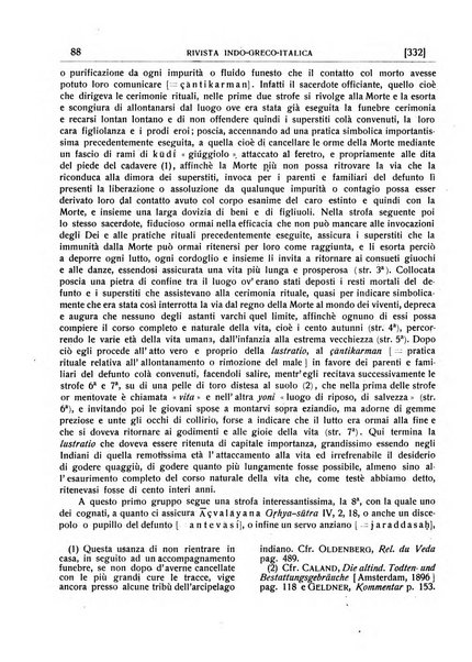 Rivista indo-greco-italica di filologia, lingua, antichità periodico trimestrale