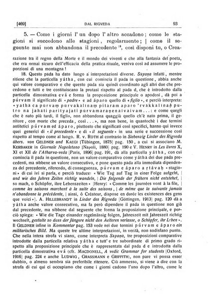 Rivista indo-greco-italica di filologia, lingua, antichità periodico trimestrale