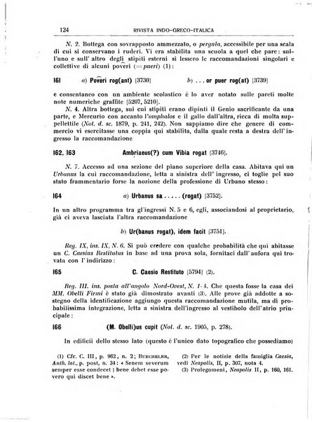 Rivista indo-greco-italica di filologia, lingua, antichità periodico trimestrale