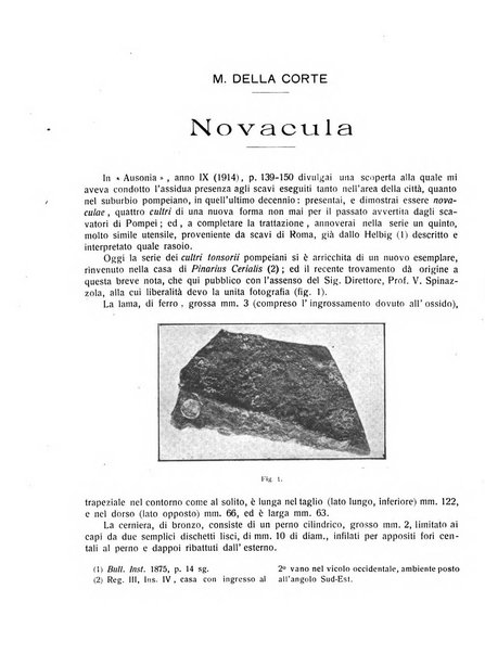 Rivista indo-greco-italica di filologia, lingua, antichità periodico trimestrale