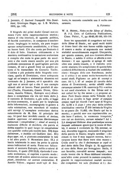 Rivista indo-greco-italica di filologia, lingua, antichità periodico trimestrale