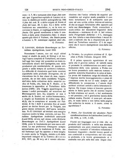 Rivista indo-greco-italica di filologia, lingua, antichità periodico trimestrale