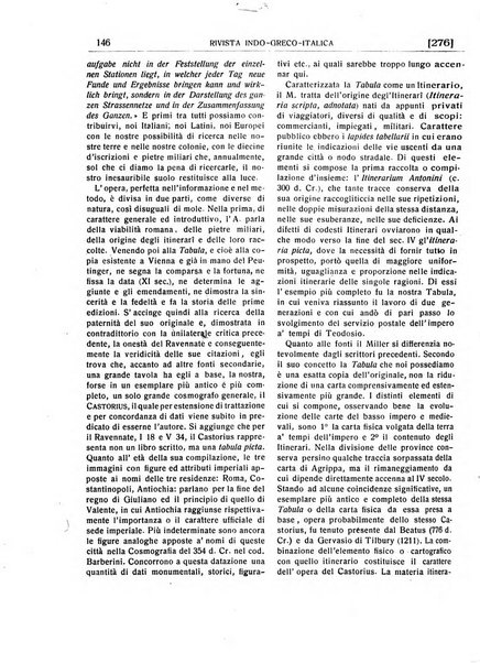 Rivista indo-greco-italica di filologia, lingua, antichità periodico trimestrale