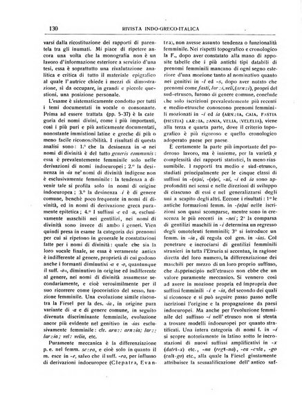 Rivista indo-greco-italica di filologia, lingua, antichità periodico trimestrale