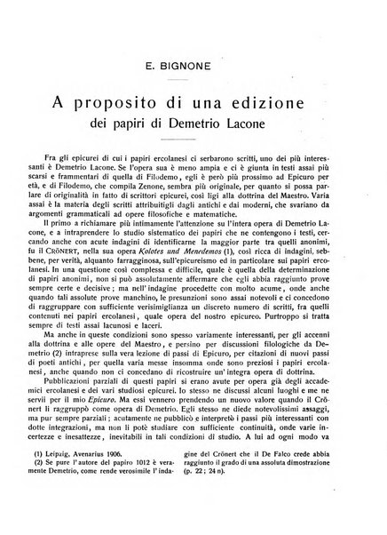 Rivista indo-greco-italica di filologia, lingua, antichità periodico trimestrale