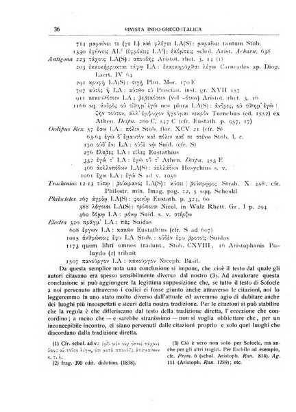 Rivista indo-greco-italica di filologia, lingua, antichità periodico trimestrale