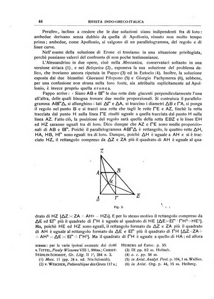 Rivista indo-greco-italica di filologia, lingua, antichità periodico trimestrale