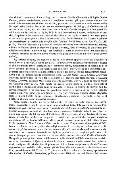 Rivista indo-greco-italica di filologia, lingua, antichità periodico trimestrale