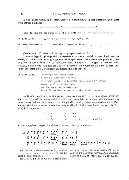 Rivista indo-greco-italica di filologia, lingua, antichità periodico trimestrale