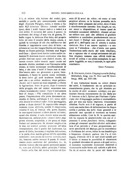 Rivista indo-greco-italica di filologia, lingua, antichità periodico trimestrale