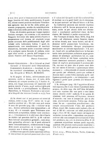 Rivista indo-greco-italica di filologia, lingua, antichità periodico trimestrale