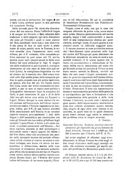 Rivista indo-greco-italica di filologia, lingua, antichità periodico trimestrale